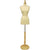 Female French Dress Form With Round Base MM-FFDRB - Mannequin Mall