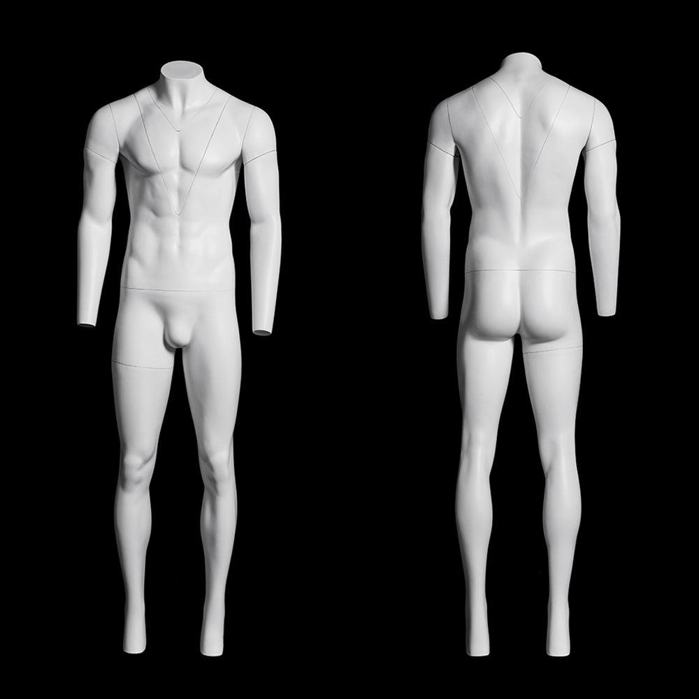 Male Invisible Ghost Mannequin Full Body (Version 1.0) MM-MZGH3 - Mannequin Mall