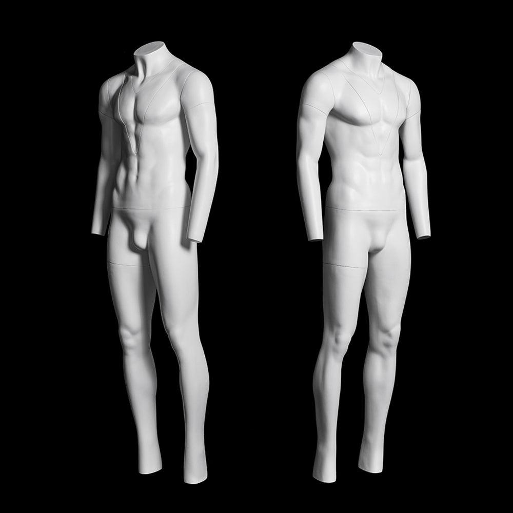 Male Invisible Ghost Mannequin Full Body (Version 1.0) MM-MZGH3 - Mannequin Mall