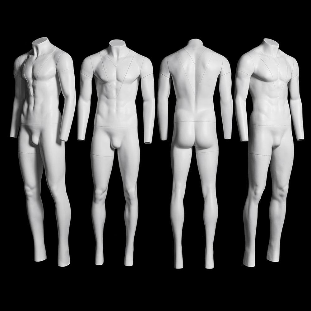 Male Invisible Ghost Mannequin Full Body (Version 1.0) MM-MZGH3 - Mannequin  Mall