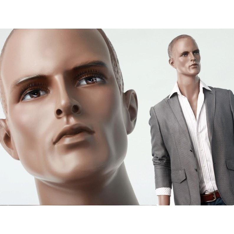 6&#39;1&quot; African American Male Mannequin MM-ZEKE1 - Mannequin Mall