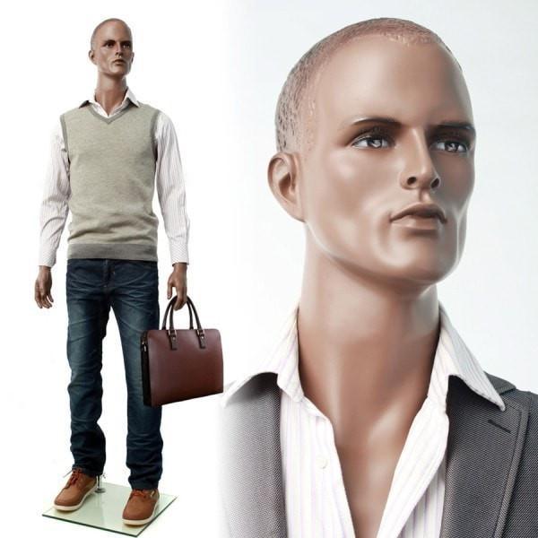 6'1" African American Male Mannequin MM-ZEKE1 - Mannequin Mall