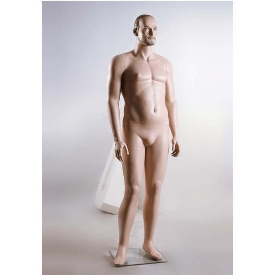 6'3" Plus Size Male Mannequin MM-MIK4 - Mannequin Mall