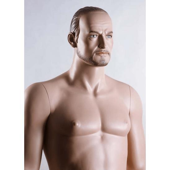 6&#39;3&quot; Plus Size Male Mannequin MM-MIK4 - Mannequin Mall