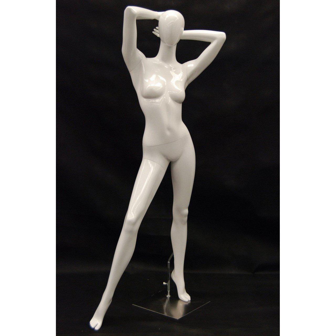 Eve Abstract Female Mannequin With Egg Heads January 2024 -  Fixturesanddisplays