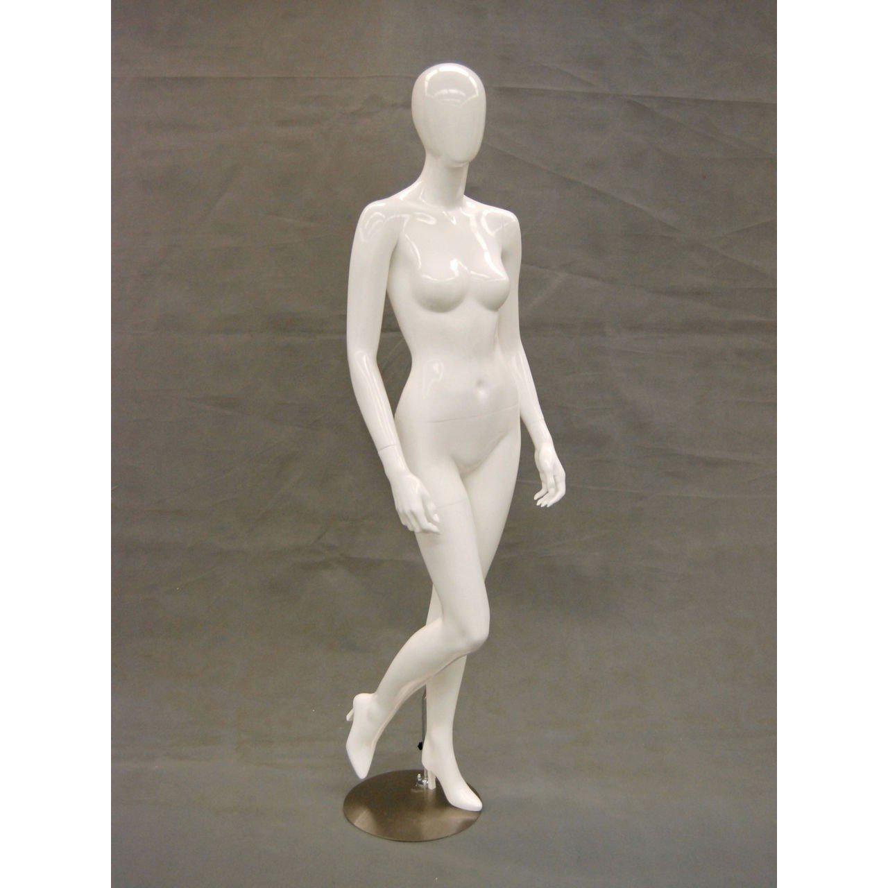 Egghead Female Mannequin MM-RGS6W1 (Built-In Heel) - Mannequin Mall
