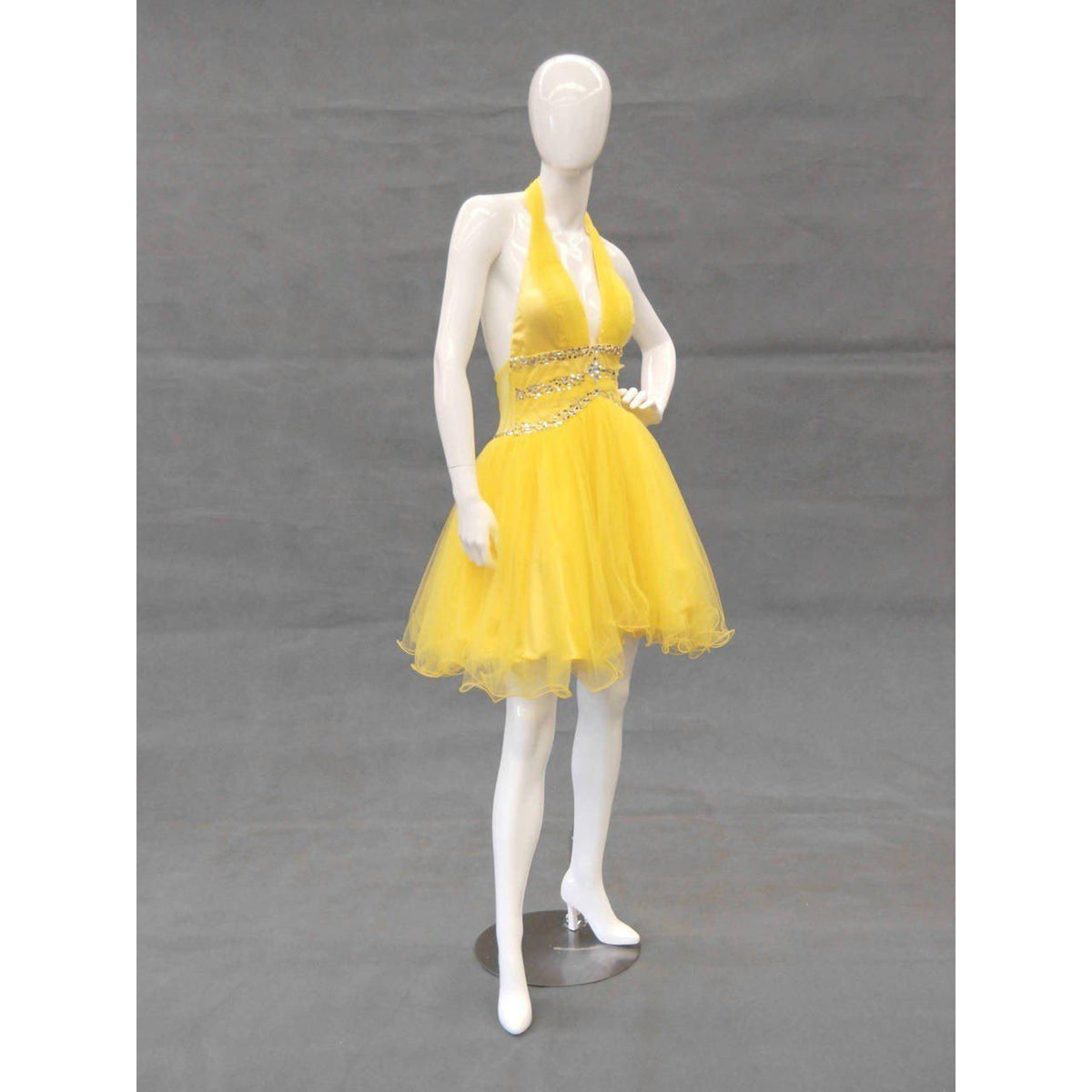 Egghead Female Mannequin MM-RGS7W1 (Built In Heel) - Mannequin Mall