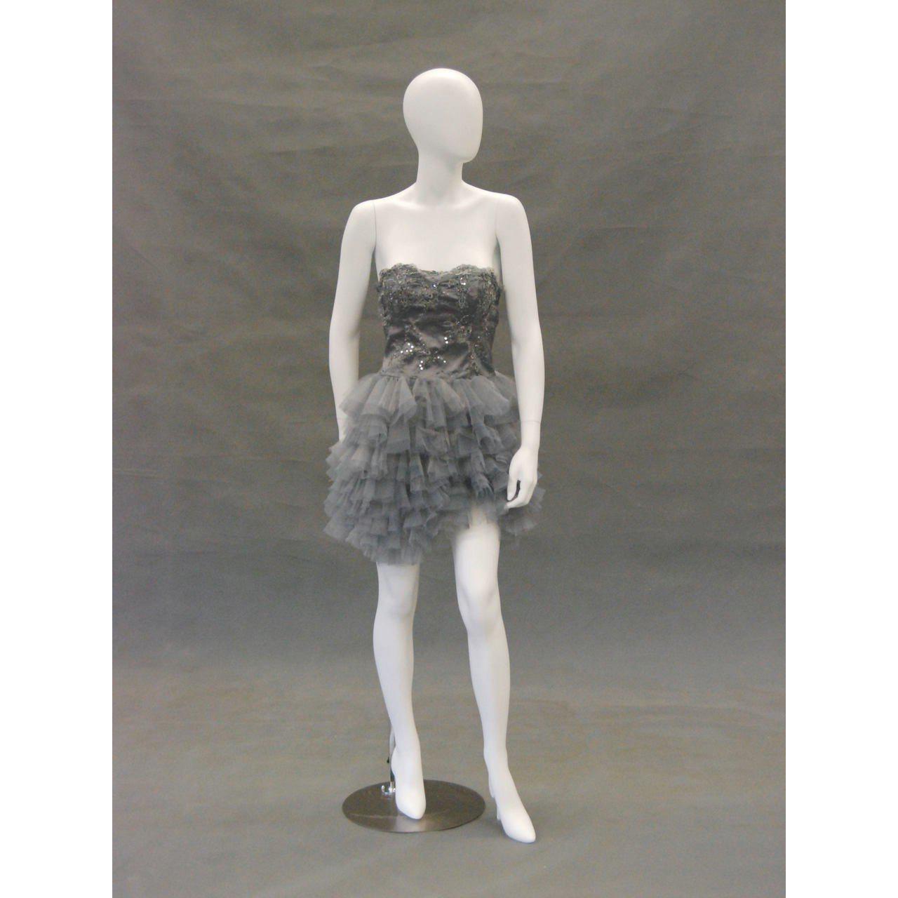 Egghead Female Mannequin MM-RGS8W1 (Built In Heel) - Mannequin Mall