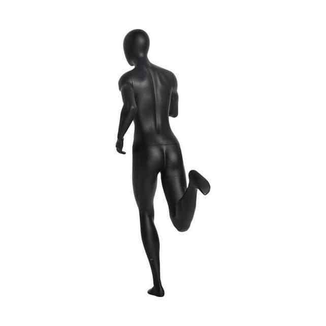 Athletic Black Female Running Mannequin MM-PB4BK2 - Mannequin Mall