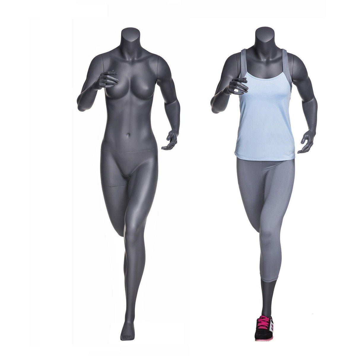 Athletic Running Headless Sports Female Mannequin MM-NI11 - Mannequin Mall