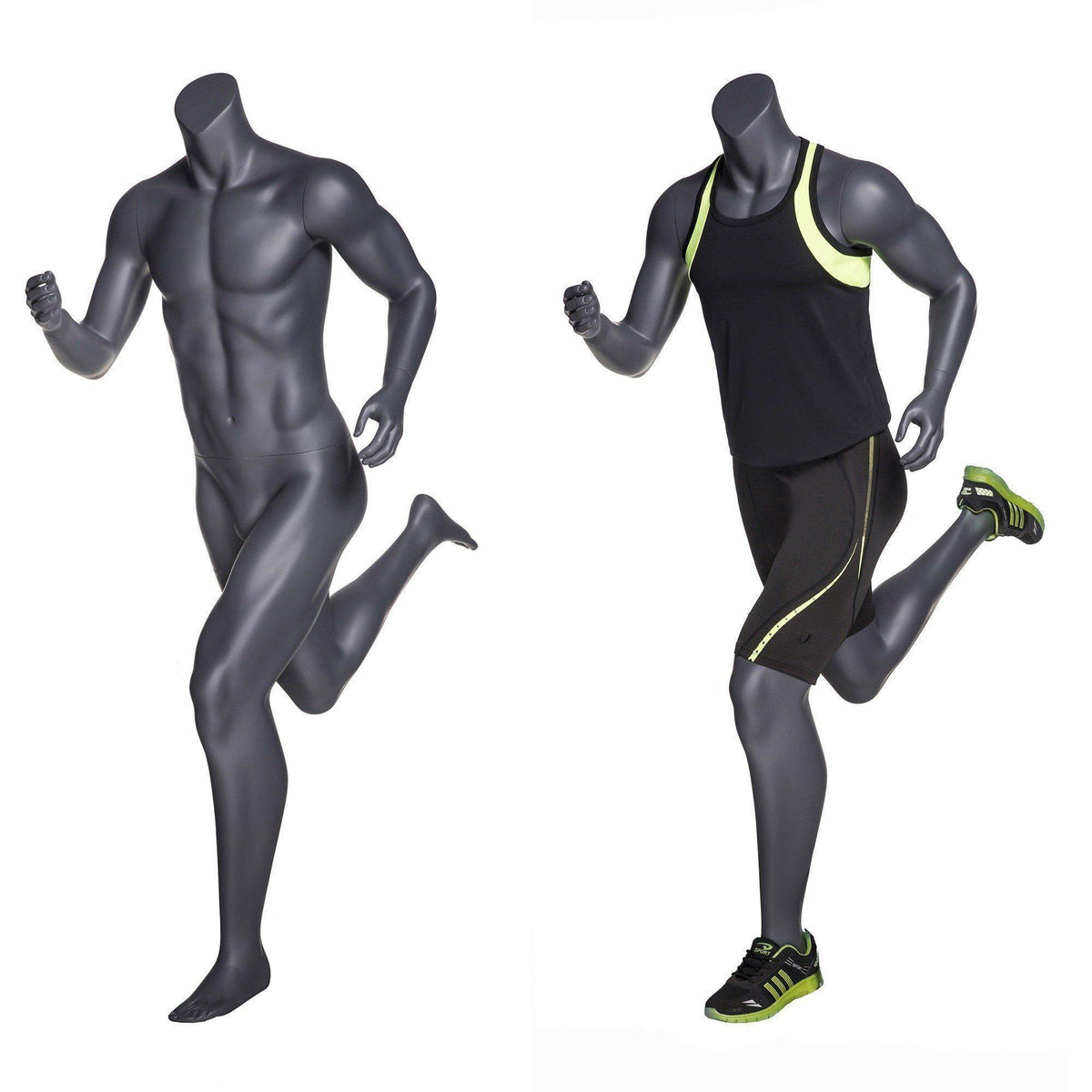 Athletic Running Headless Sports Male Mannequin Mm Ni4 Mannequin Mall 7651