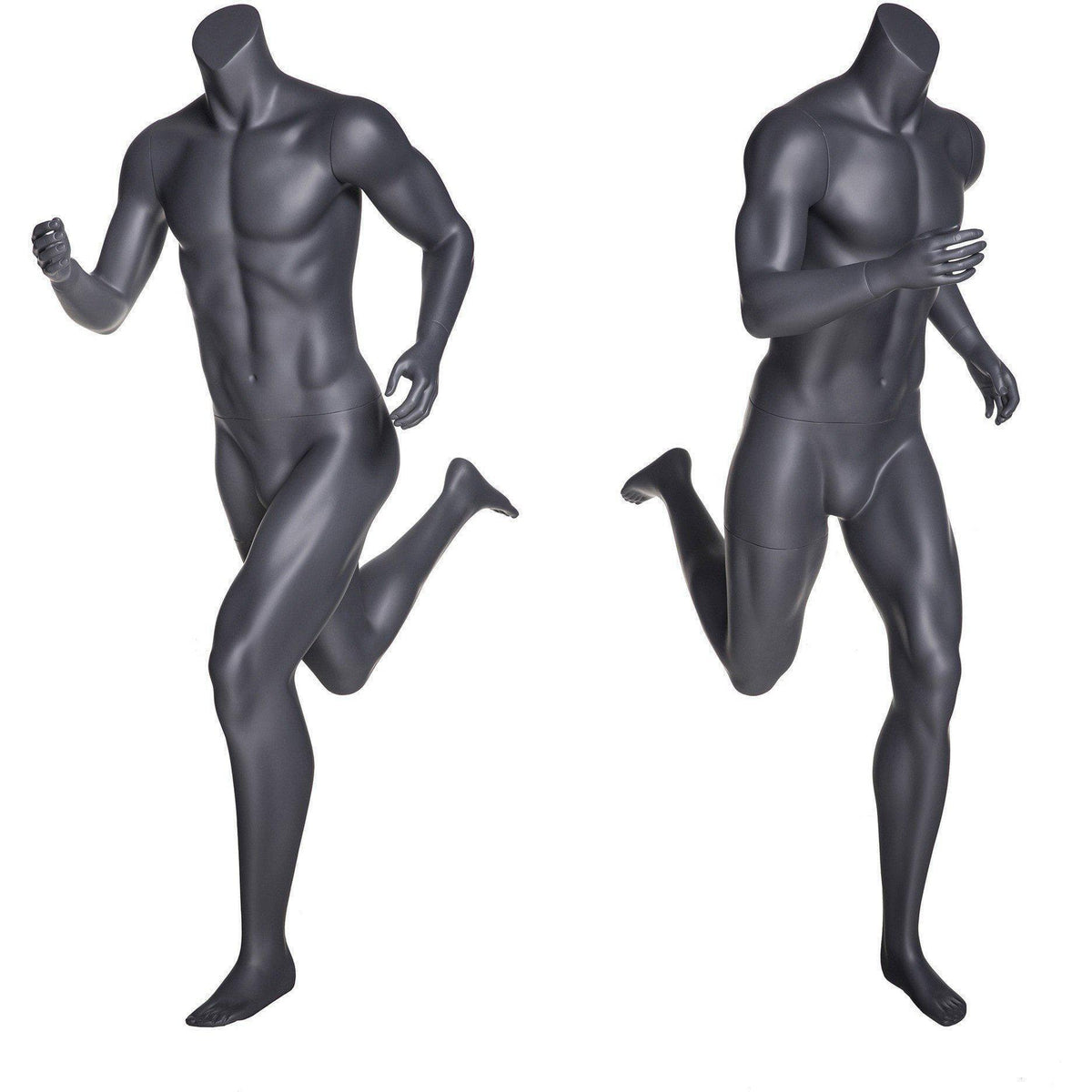 Athletic Running Headless Sports Male Mannequin MM-NI4 - Mannequin Mall