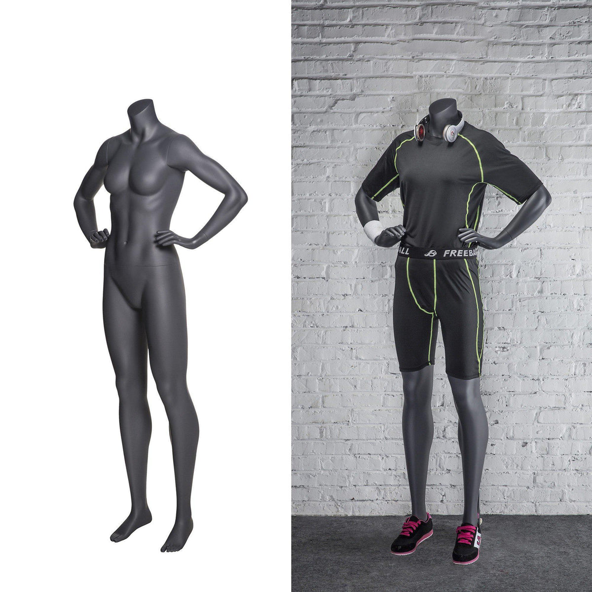 Athletic Sports Headless Female Mannequin MM-NI9 - Mannequin Mall