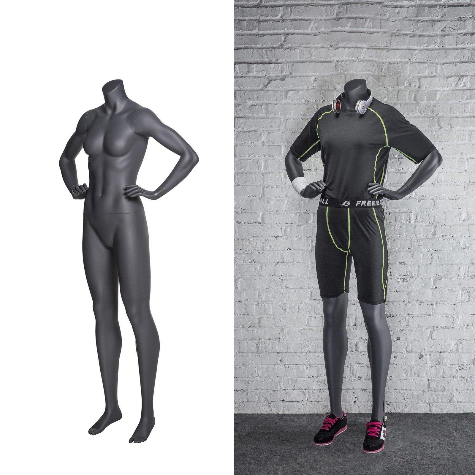 Athletic Sports Headless Female Mannequin MM-NI9 - Mannequin Mall