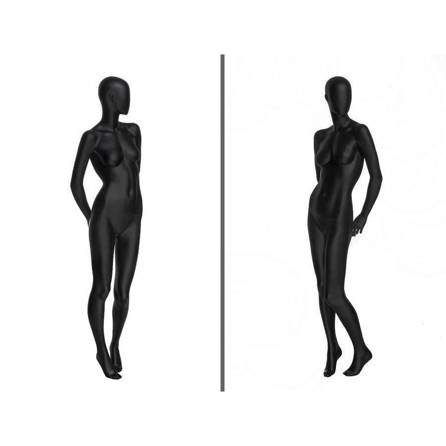 Black Female Abstract Mannequin MM-OZIB2 - Mannequin Mall