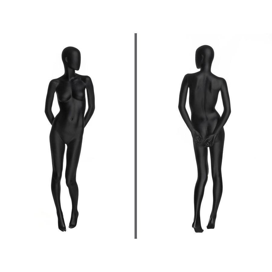 Black Female Abstract Mannequin MM-OZIB2 - Mannequin Mall