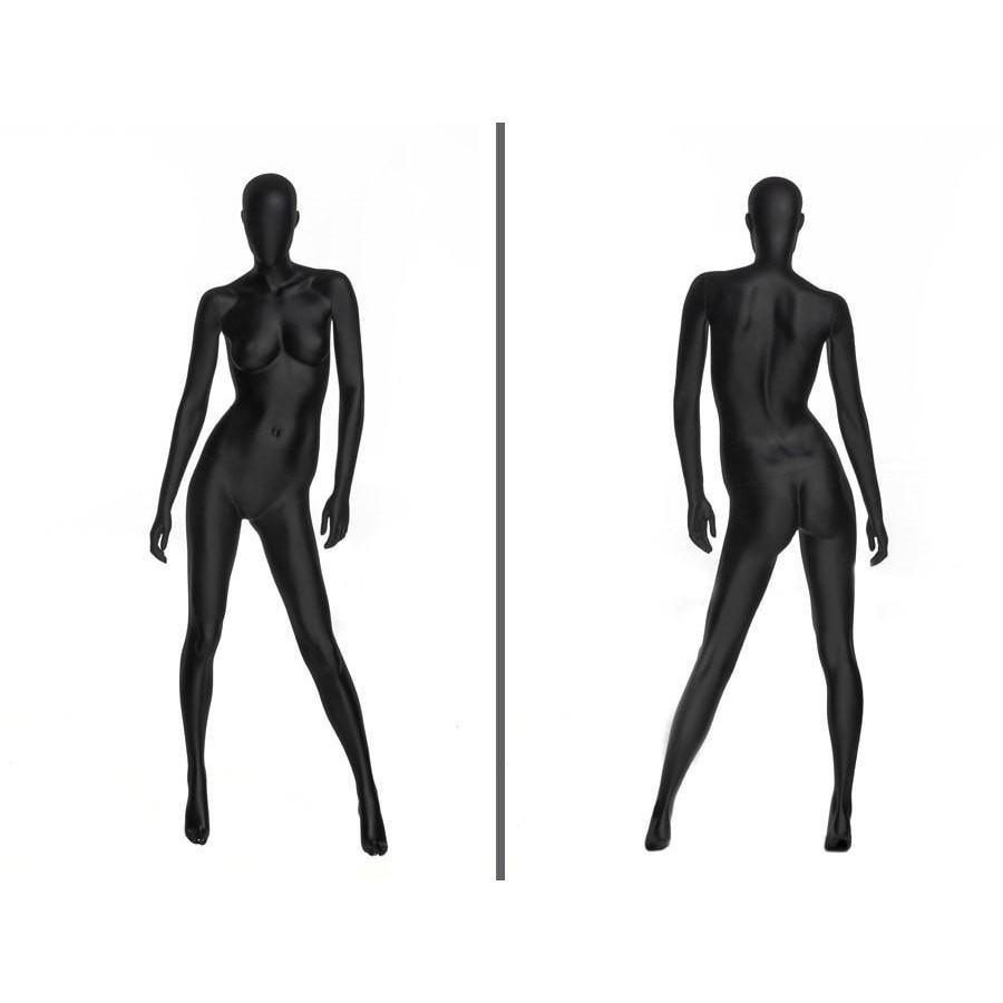 Black Female Abstract Mannequin MM-OZIB3 - Mannequin Mall