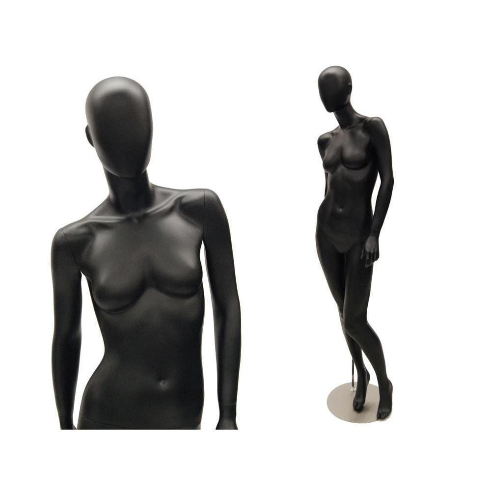 Black Female Abstract Mannequin MM-OZIB4 - Mannequin Mall