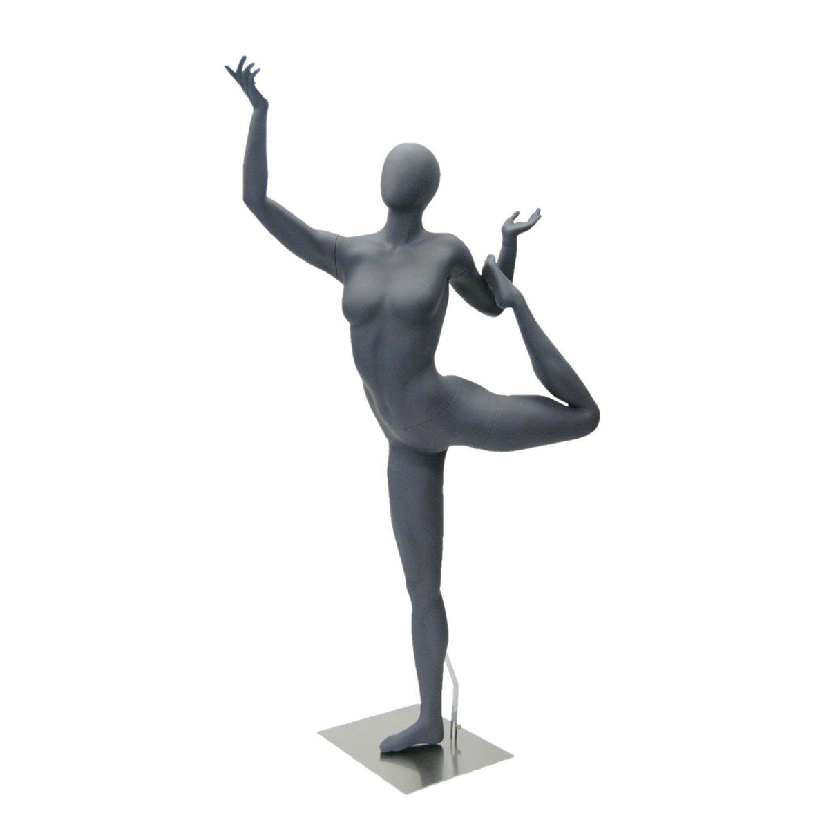 Female Abstract Athletic Sports Yoga Mannequin MM-HEF65EG - Mannequin Mall