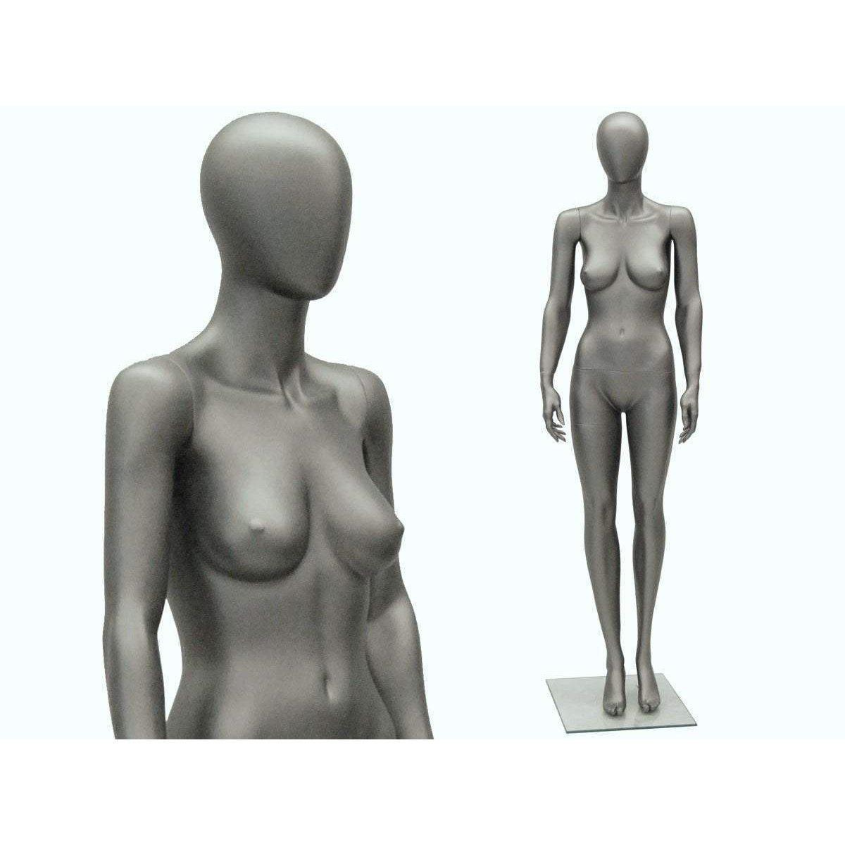 Abstract Female Mannequin  Durable ABS Plastic Construction