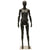 Female Black Abstract Posable Mannequin MM-FXBEG - Mannequin Mall
