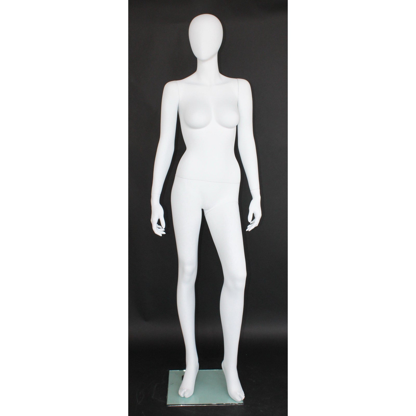 Female Egghead Mannequin MM-SFW41E-WT - Mannequin Mall