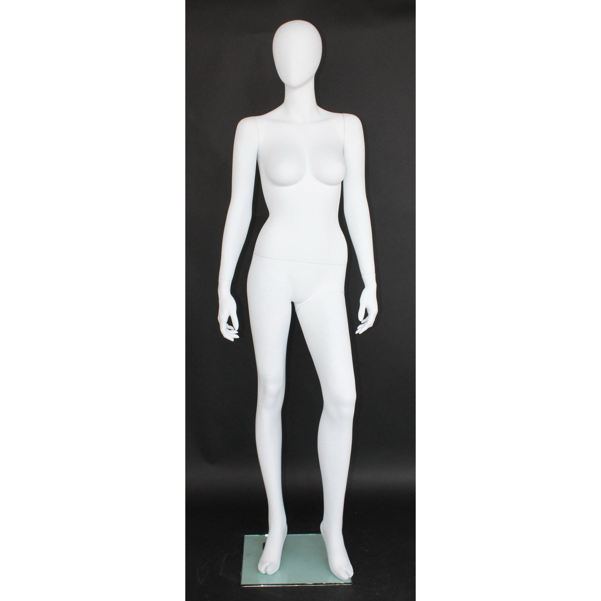 Female Egghead Mannequin MM-SFW41E-WT - Mannequin Mall