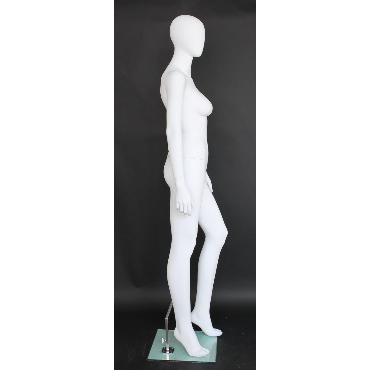 Female Egghead Mannequin MM-SFW41E-WT - Mannequin Mall