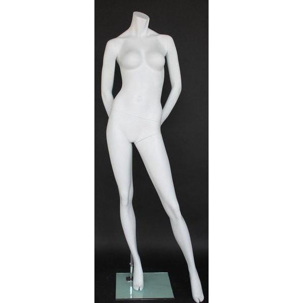 Female Headless Mannequin MM-STW106W-WT - Mannequin Mall
