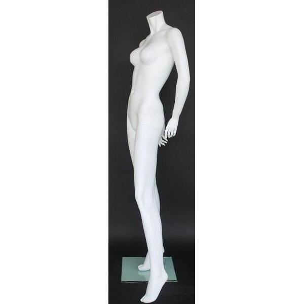 Female Headless Mannequin MM-STW106W-WT - Mannequin Mall