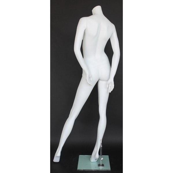Female Headless Mannequin MM-STW106W-WT - Mannequin Mall