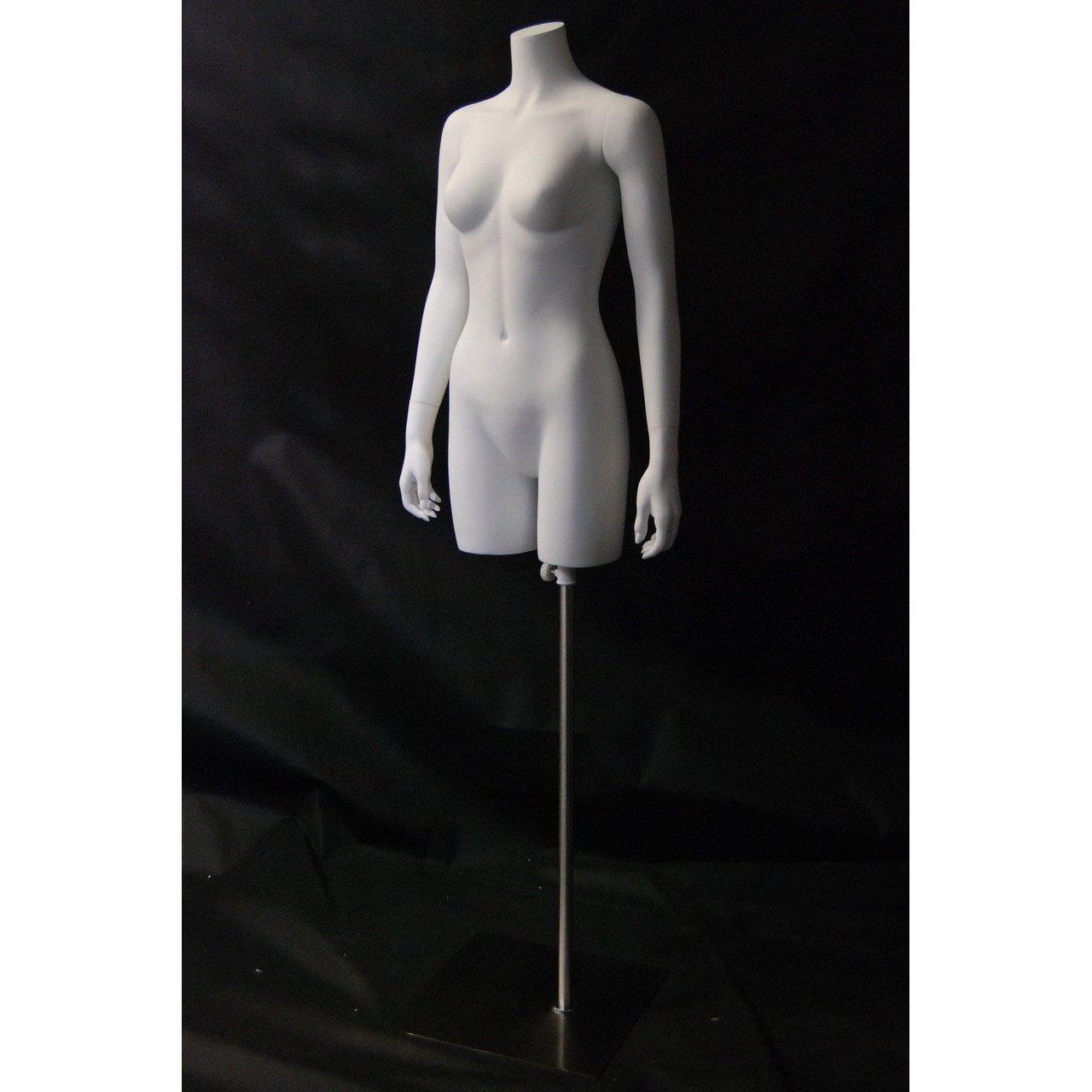 Female Mannequin Torso MM-RTFWS (Glossy or Matte) - Mannequin Mall