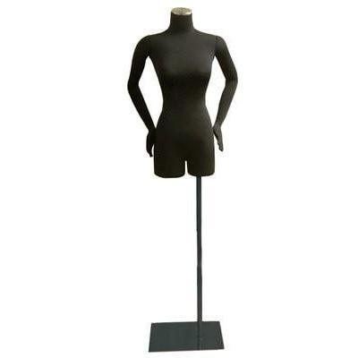 Adult Female Torso Dress Form Pinnable off White Mannequin With