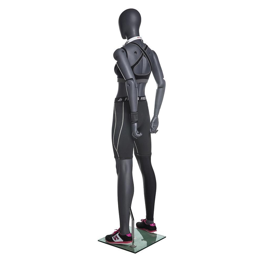 Female Posable Athletic Mannequin MM-NI-FFXG - Mannequin Mall