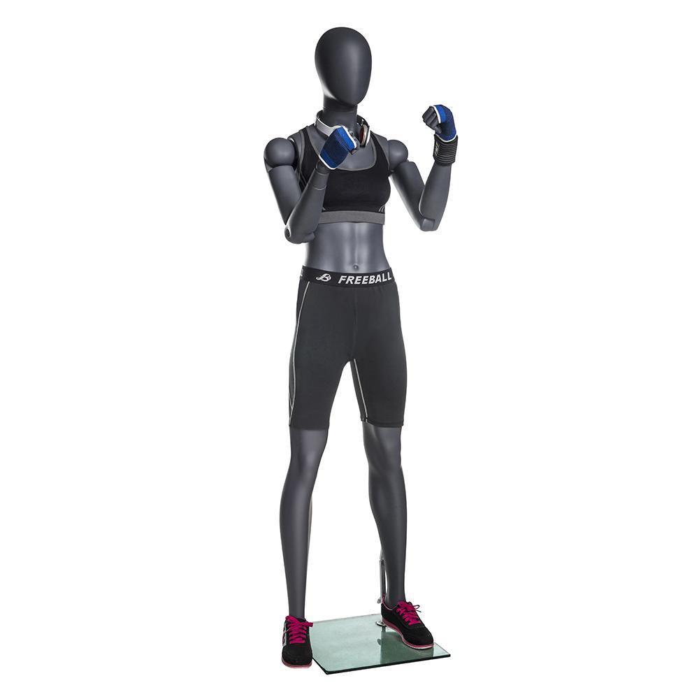 Female Posable Athletic Mannequin MM-NI-FFXG - Mannequin Mall