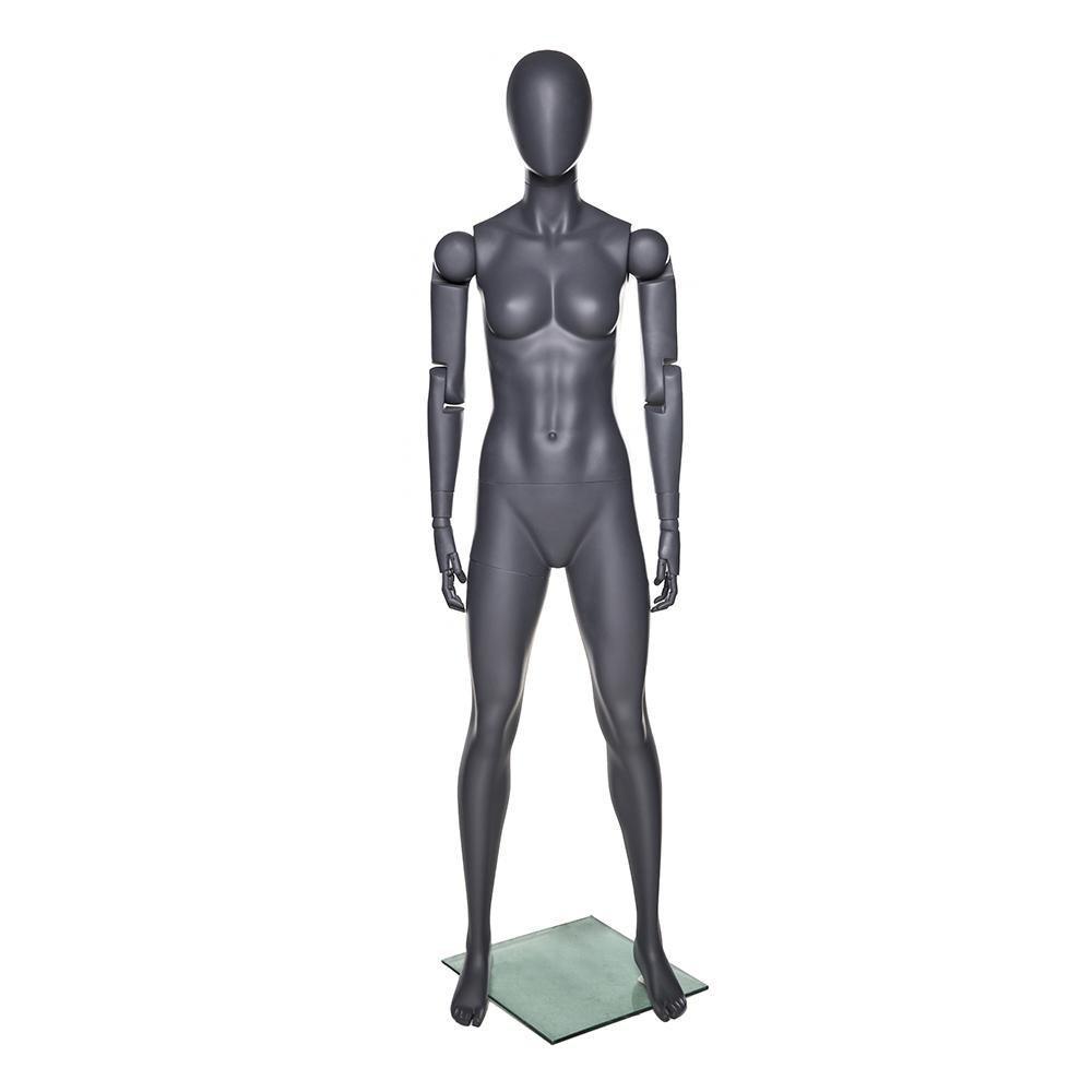 Female Posable Athletic Mannequin MM-NI-FFXG - Mannequin Mall