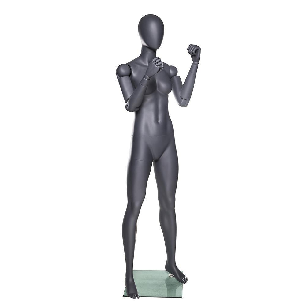 Female Posable Athletic Mannequin MM-NI-FFXG - Mannequin Mall