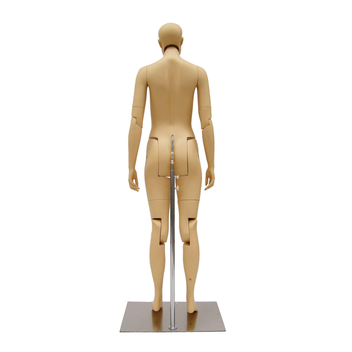 Female Realistic Posable Mannequin with Back Support MM-FM02-S - Mannequin Mall