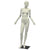 Female White Mannequin with Movable Elbows MM-HFA2WH