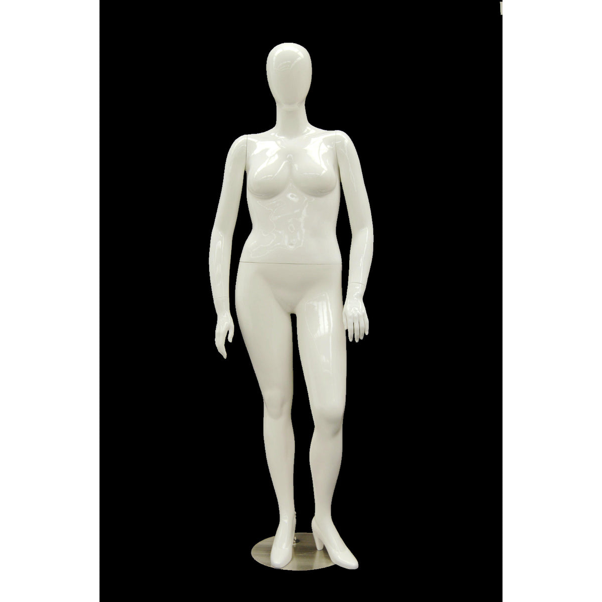 Plus Size Female Egghead Mannequin MM-RNANCYW2 - Mannequin Mall