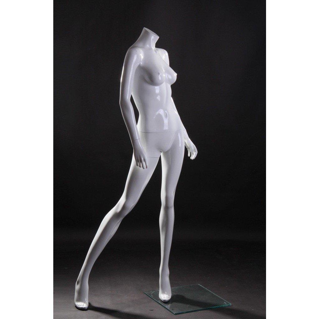 Headless Female Mannequin MM-RLISA12BW - Mannequin Mall