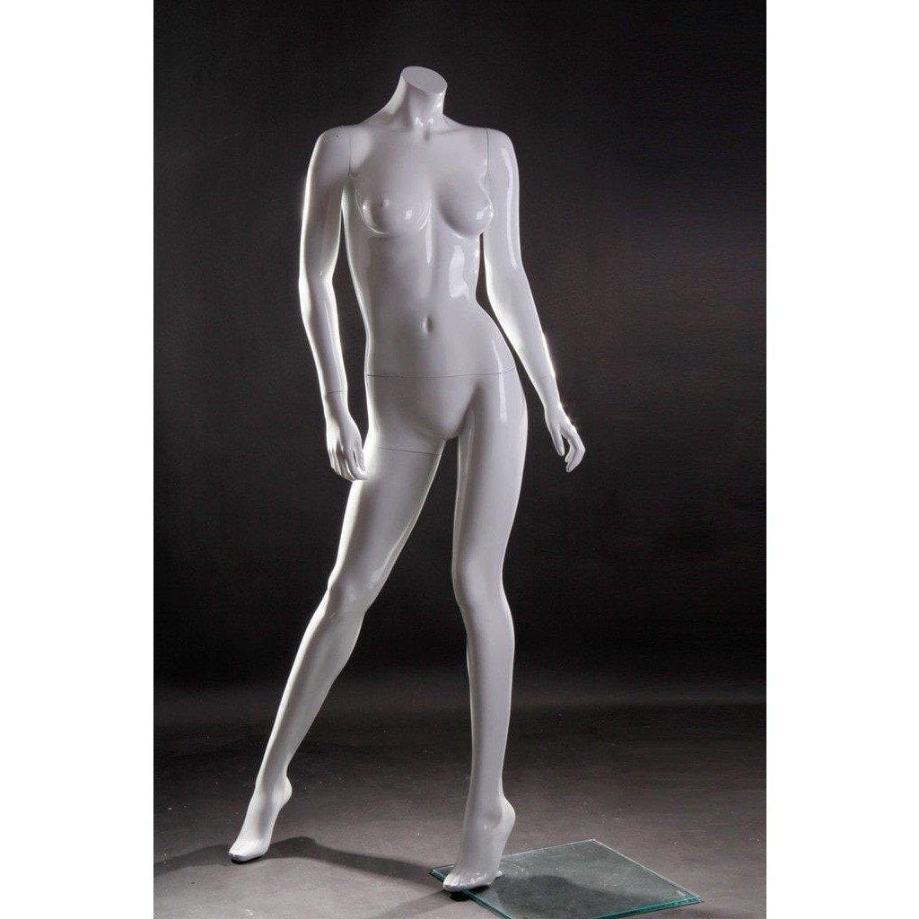 Headless Female Mannequin MM-RLISA12BW - Mannequin Mall