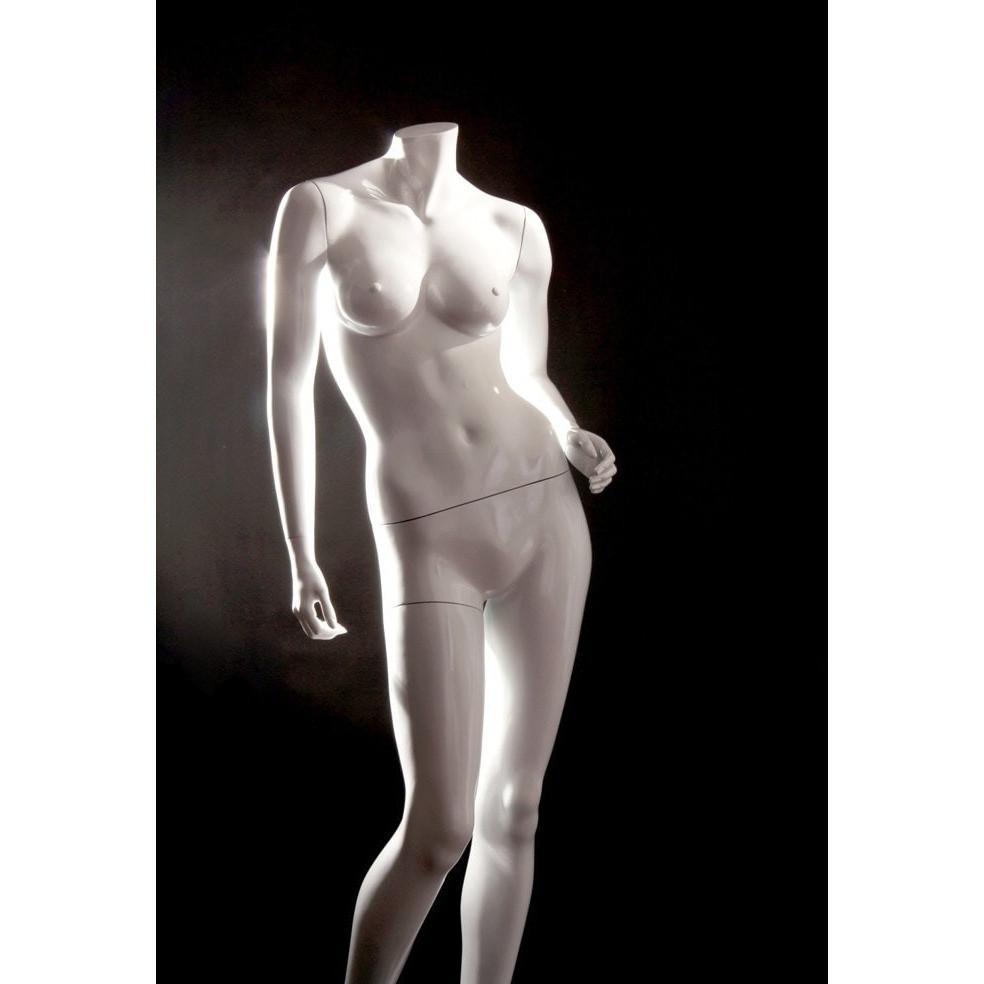 Headless Female Mannequin MM-RLISA4BW - Mannequin Mall