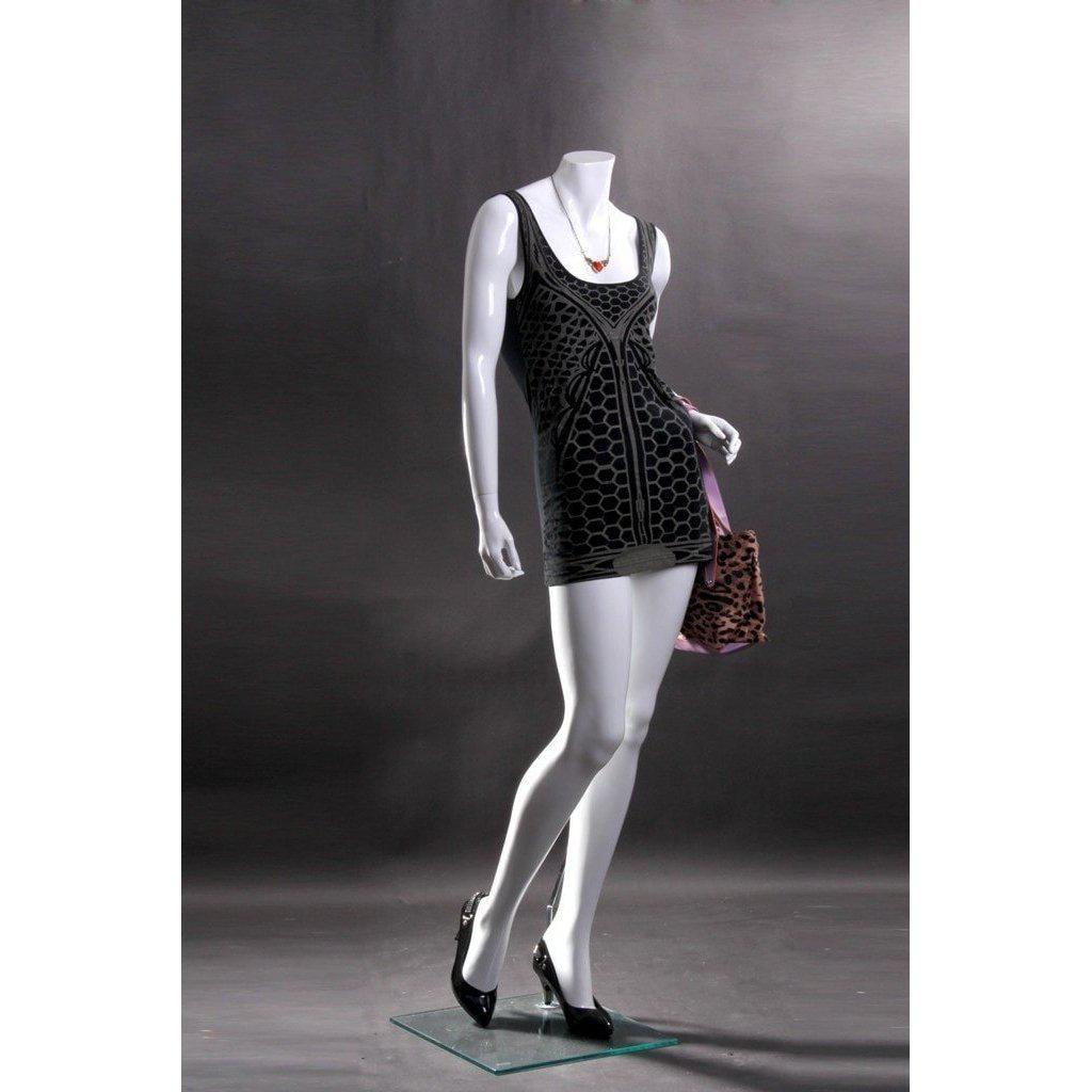 Headless Female Mannequin MM-RLISA4BW - Mannequin Mall