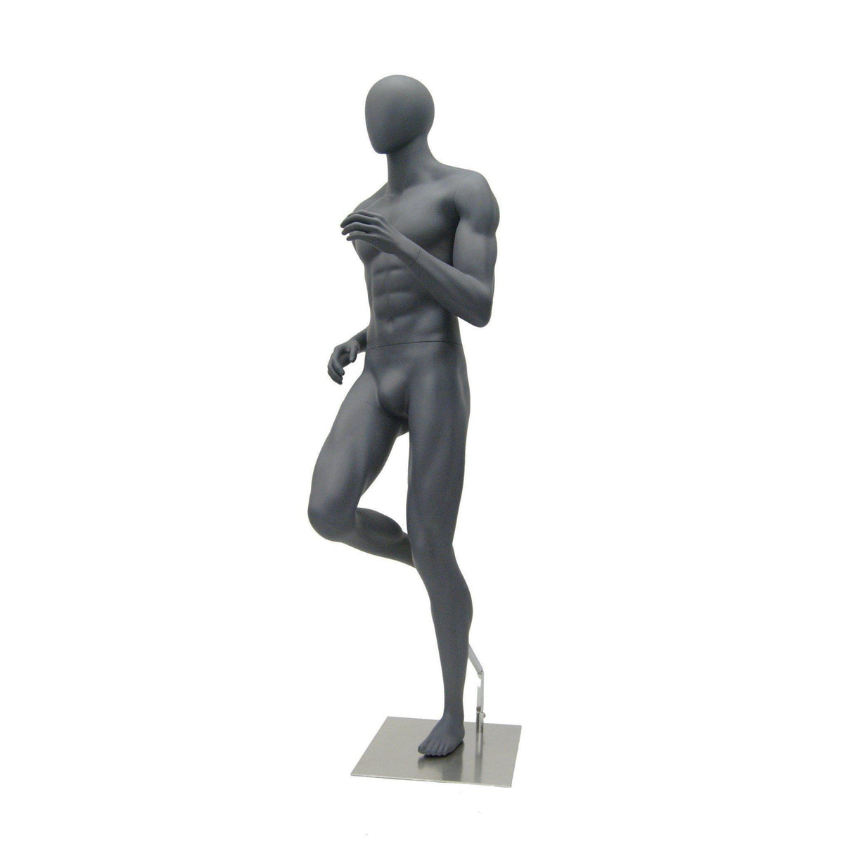 Male Abstract Athletic Running Mannequin MM-HEF63EG - Mannequin Mall