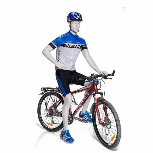 Male Abstract Cycling Mannequin MM-BY-M01 - Mannequin Mall