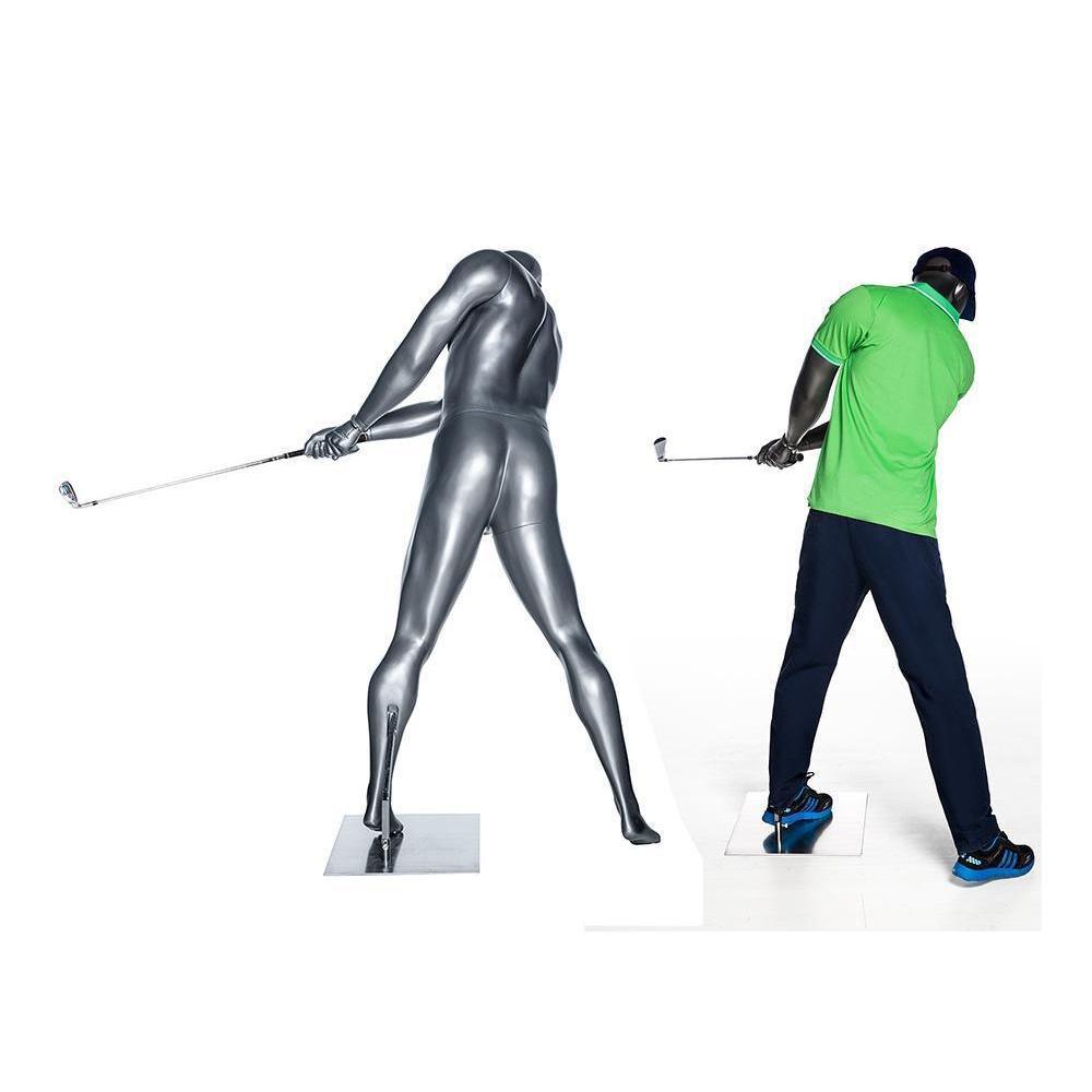 Male Abstract Golf Mannequin MM-GOLF03 - Mannequin Mall