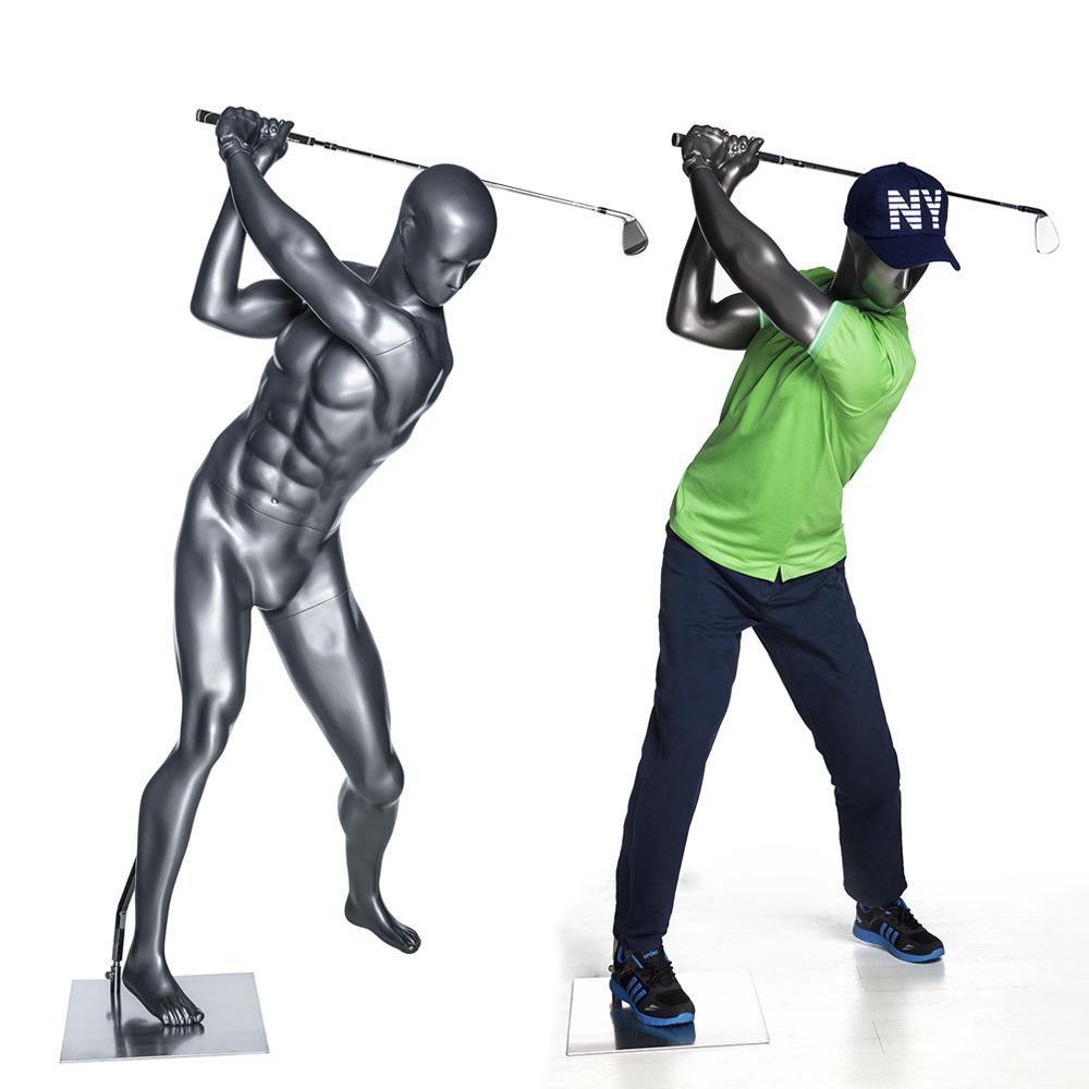 Male Abstract Golfer Mannequin MM-GOLF01
