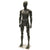 Male Black Abstract Posable Mannequin MM-MFXB