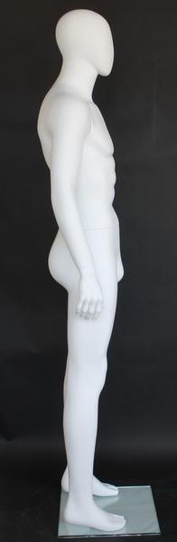 Male Egghead Mannequin MM-SFM63E-WT - Mannequin Mall